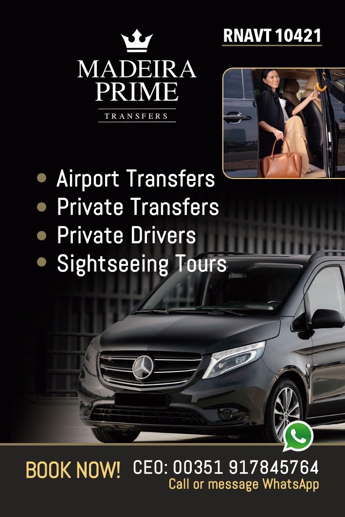 Cartão de visita MadeiraPrime Transfers