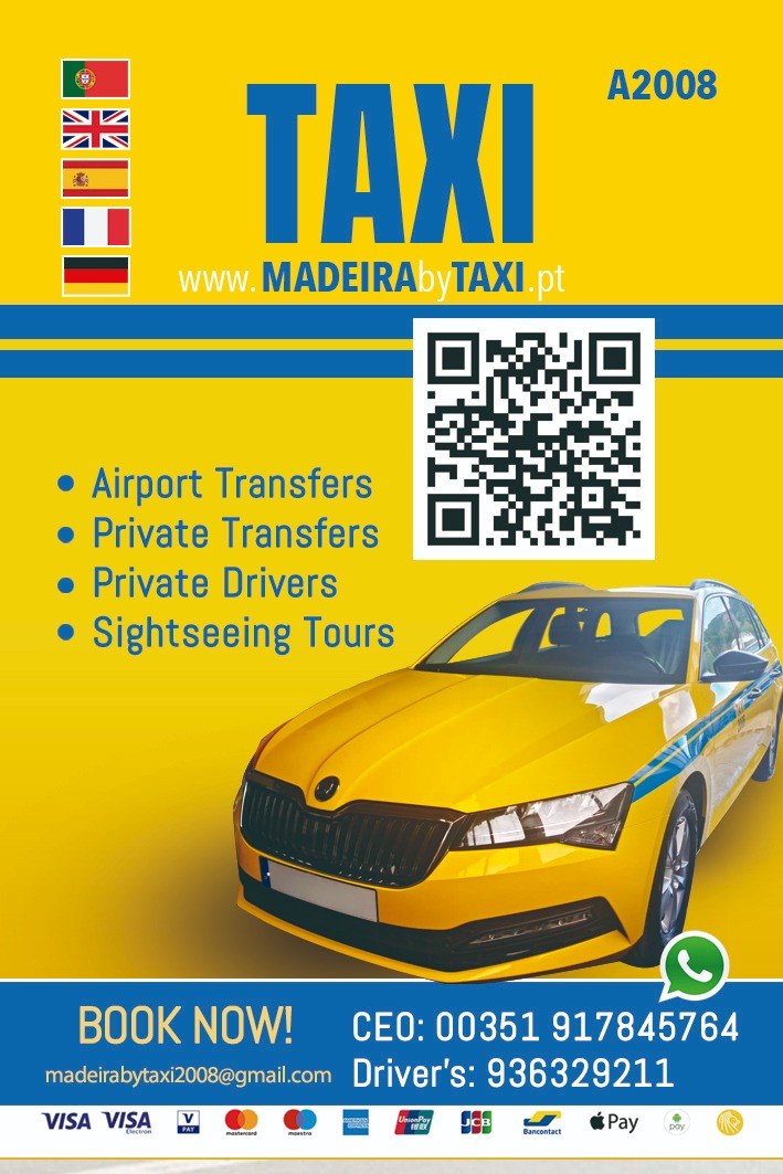 Cartão de visita MadeirabyTaxi
