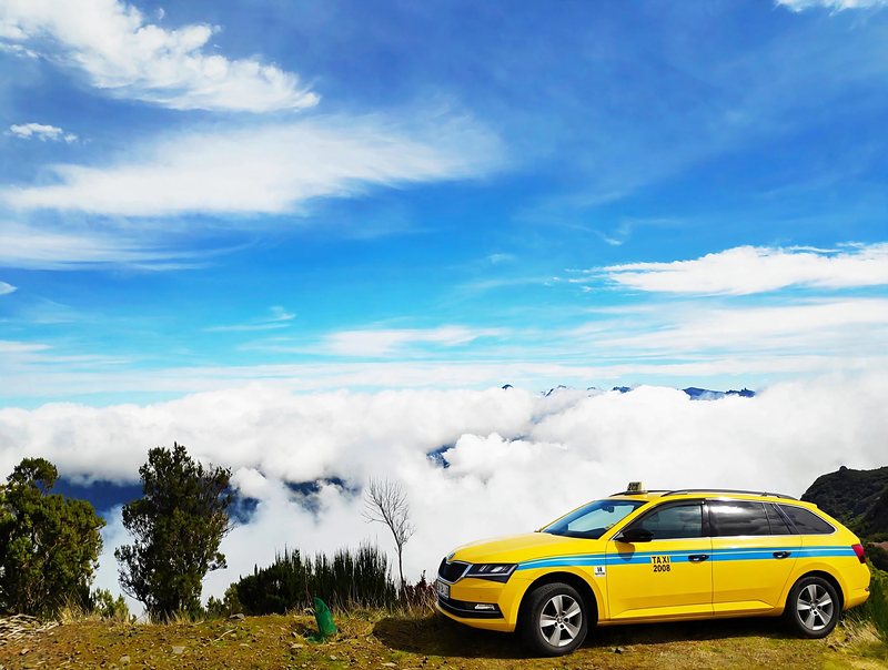 Táxi amarelo de Santa Cruz, Madeira