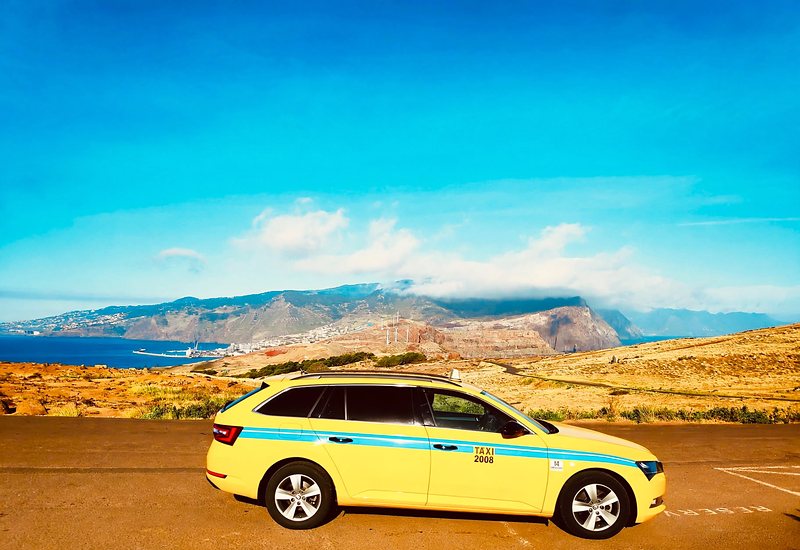 Táxi amarelo de Santa Cruz, Madeira